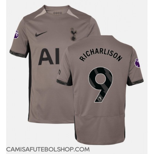 Camisa de time de futebol Tottenham Hotspur Richarlison Andrade #9 Replicas 3º Equipamento 2023-24 Manga Curta